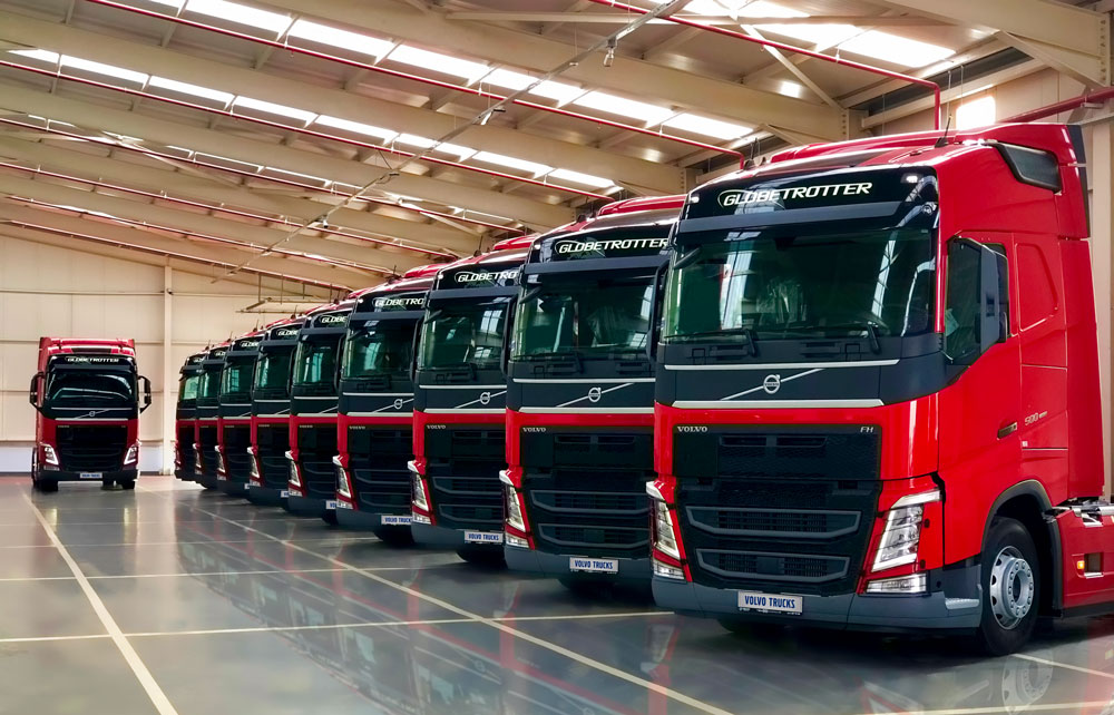 Volvo Trucks'tan Nalçacılar Nakliyat'a 15 adet Volvo FH500 | Devir Saati