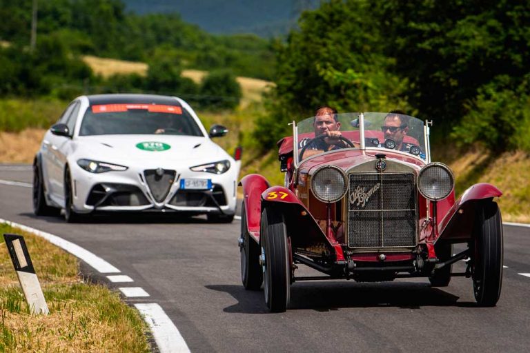 Efsane yarış Mille Miglia, Alfa Romeo’nun zaferiyle sonuçlandı