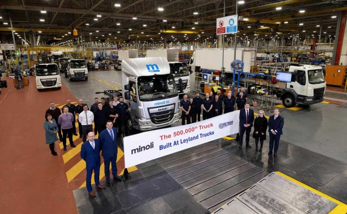 DAF-Leyland-Trucks-half-million-vehicle-production-milestone