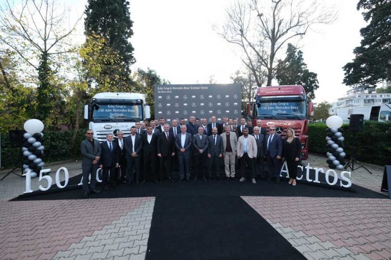 Mercedes-Benz Türk’ten Kılıç Grup’a 150 adet Actros
