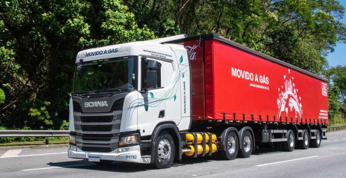 scania gas truck