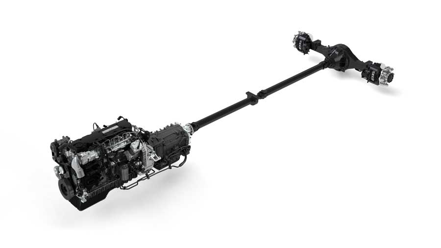 PACCAR PX-7 driveline