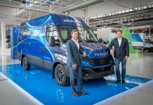 Iveco Group CEO'su Gerrit Marx ve Shell Mobilite İş Birimi Kıdemli Başkan Yardımcısı Giorgio Delpiano