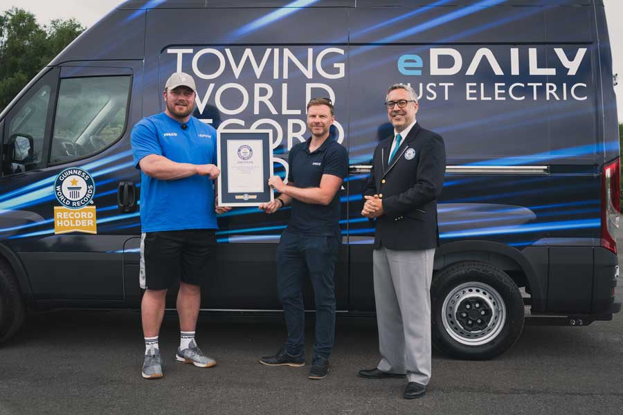 IVECO eDaily GUINNESS WORLD RECORDS 
