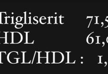 TGL / HDL oranınız kaç?