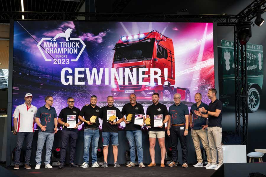 MAN Truck Champion: 260 applicants, 18 countries