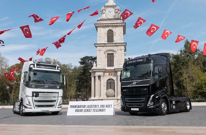 Transbatur Lojistik 200 adet Volvo Trucks