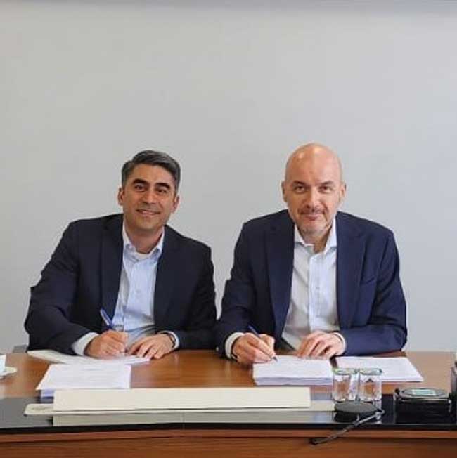 FedEx Güneydoğu Avrupa, İsrail ve Türkiye Operasyonlarından Sorumlu Başkan Yardımcısı Eser Sezek ve iGA Istanbul Havalimanı CEO’su Kadri Samsunlu