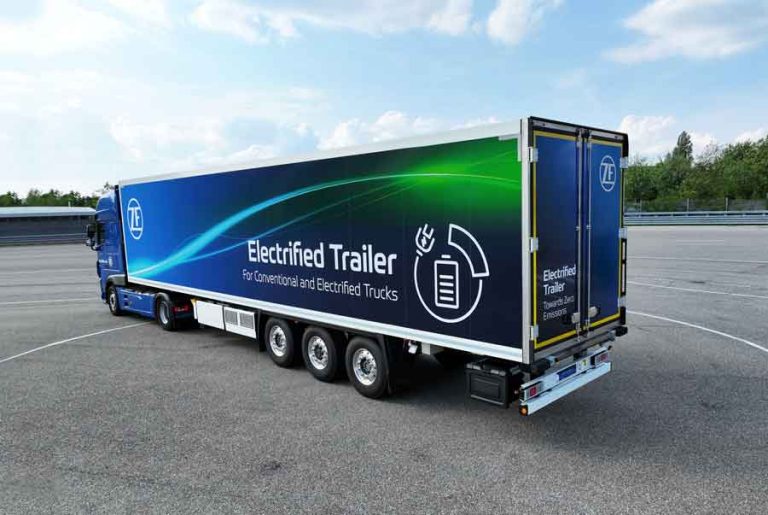 ZF’s electrified trailer concept