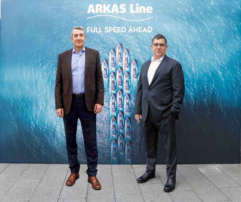 Arkas Line CEO’su Can Atalay ve Arkas Acente Grubu CEO’su Cenk Değer