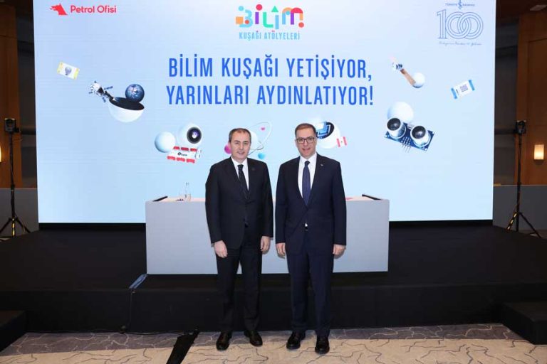 İş Bankası Genel Müdürü Hakan Aran ve Petrol Ofisi Grubu CEO’su Mehmet Abbasoğlu
