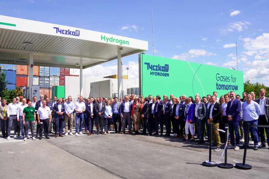 Tyczka hydrogen filling station