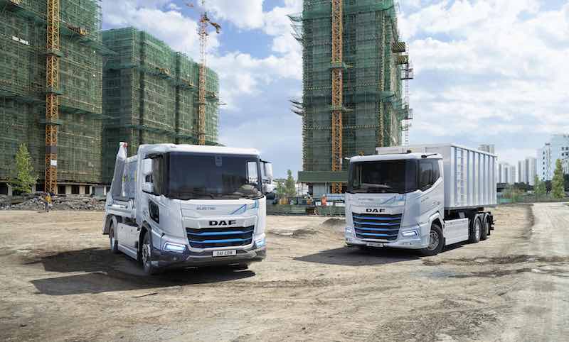 DAF XB, XD ve XF Electric