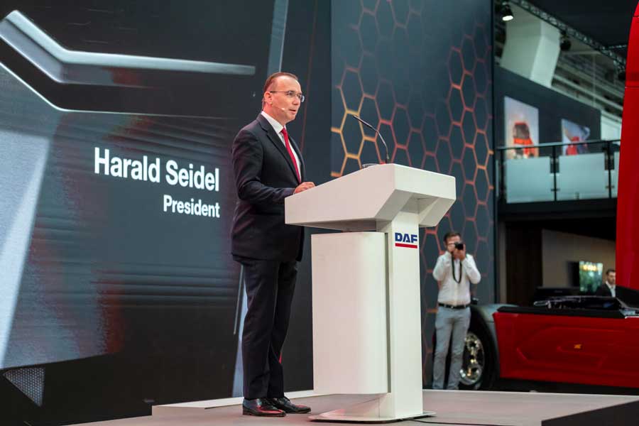 DAF Trucks başkanı Harald Seidel