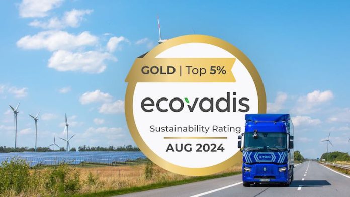 Renault Trucks Ecovadis Gold