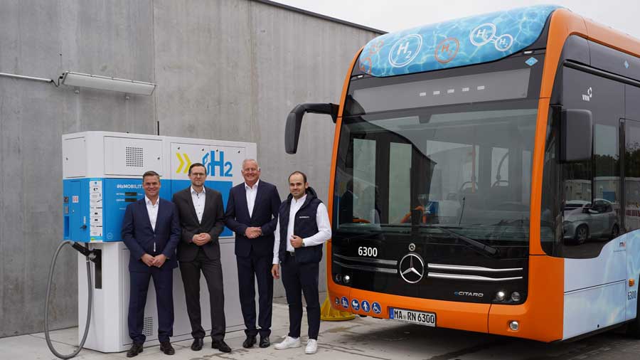 Daimler Buses ve H2 MOBILITY Almanya