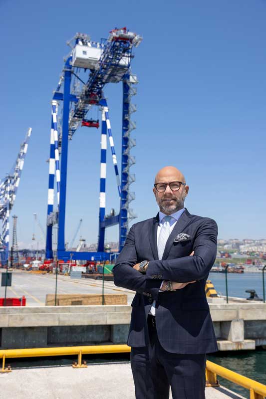 Arkas Holding Liman ve Terminal İşletmeleri Grubu Başkanı Özgür Kalelioğlu