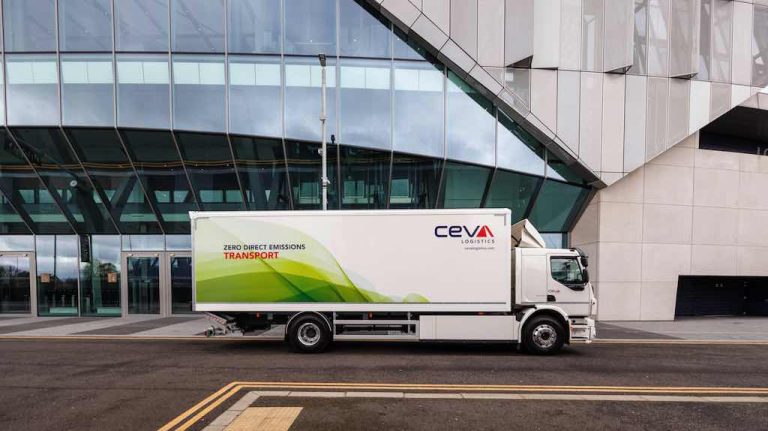 CEVA Logistics EV Truck