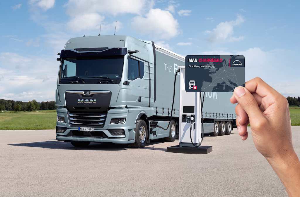 MAN Charge&Go – Halka açık eKamyon şarjı için yeni şarj hizmeti