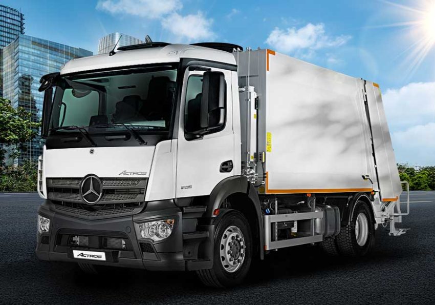 Mercedes-Benz Türk, katı atık toplama sektörüne geniş ürün yelpazesiyle sesleniyor