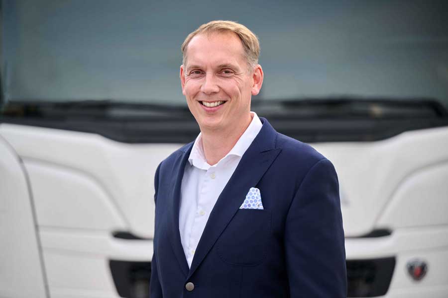 Scania eKamyon Çözümleri Başkanı Daniel Schulze
