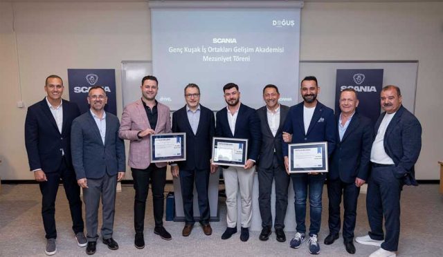 Scania, geleceğin yöneticilerine destek veriyor
