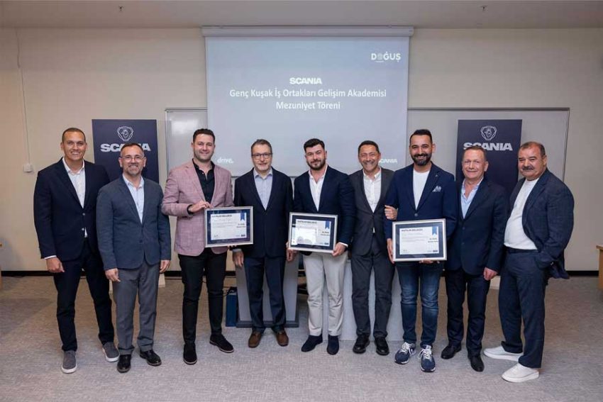 Scania, geleceğin yöneticilerine destek veriyor