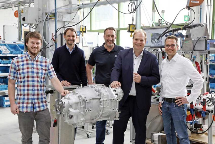 Production milestone for CeTrax: Electric central drive for commercial vehicles passes the ten thousand mark