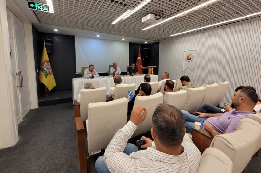 Hatay Haziran ayı Çalışma Grubu Bölge Toplantısı gerçekleştirildi