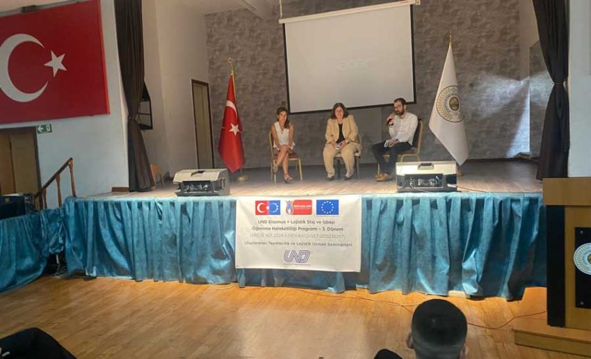 UND Erasmus + Mesleki Eğitim Projesi kapsamında sektör firmalarına yönelik seminerler İstanbul ve Mersin’de gerçekleştirildi