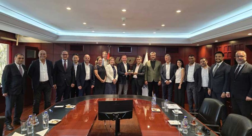 Volvo Kamyon yöneticilerinden oluşan heyet UND’yi ziyaret etti