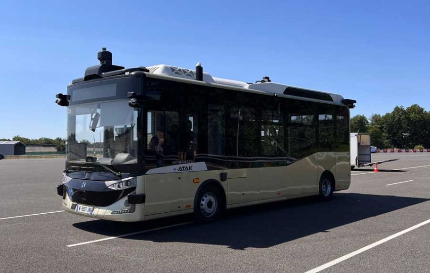 Karsan Otonom e-ATAK, Eylül ayından itibaren Paris’te yolcu taşımaya başlıyor