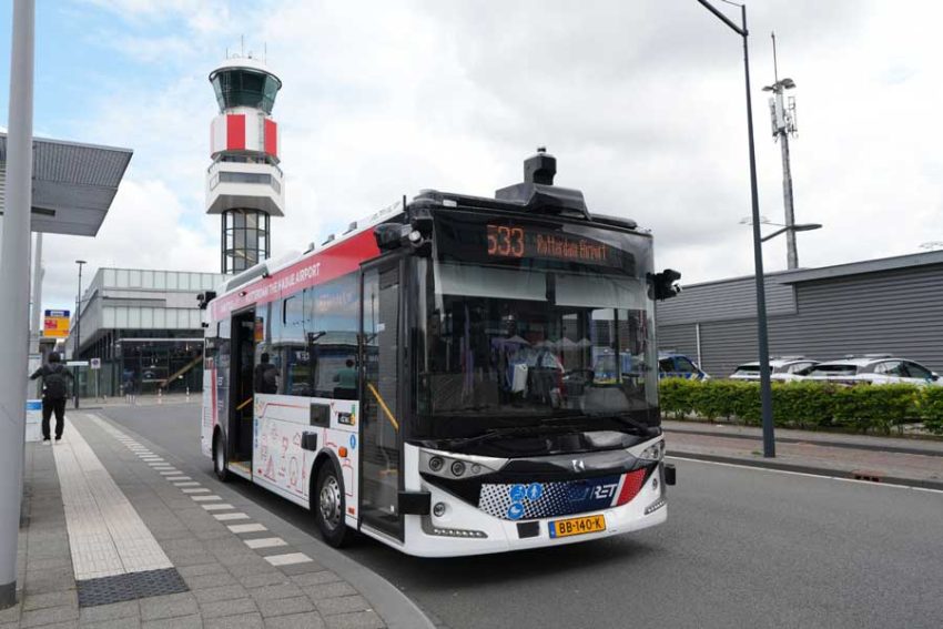 Karsan Otonom e-ATAK, Rotterdam Havalimanı’nda otonom yolcu seferlerine başlıyor