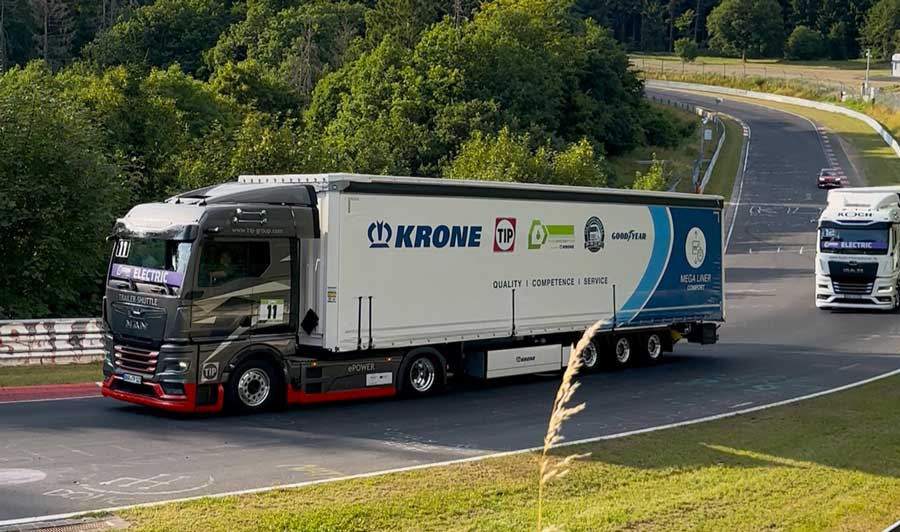 Truck Efficiency Run powered by Krone