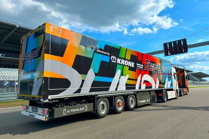 Successful start for the Truck Efficiency Run powered by Krone 
