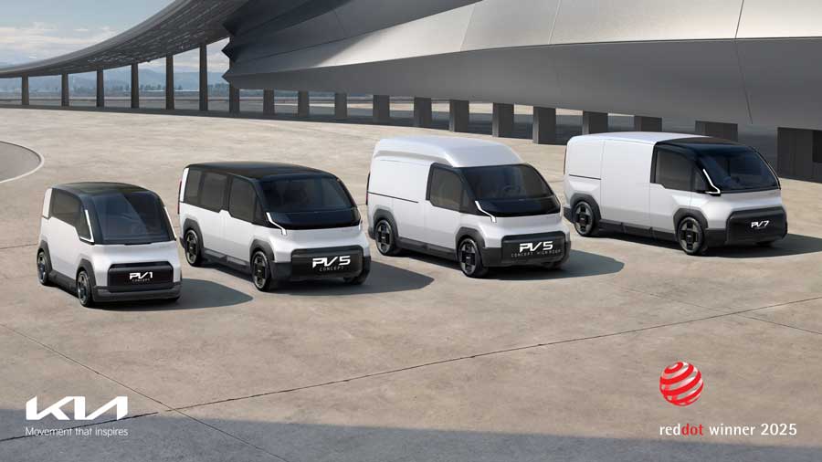 Kia Concept PV1, PV5, PV7