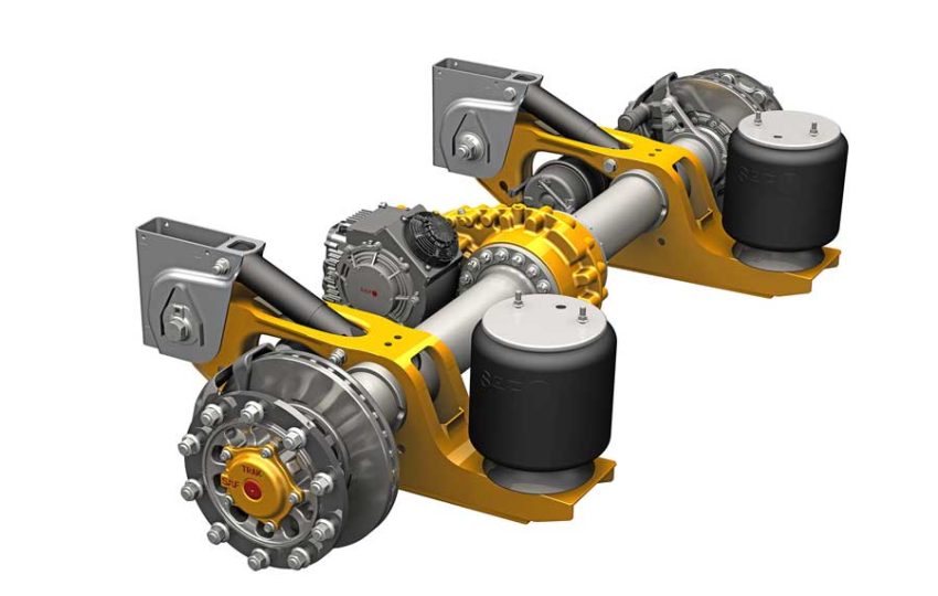 SAF-HOLLAND electrifies heavy-duty transport of the future with the SAF TRAKr