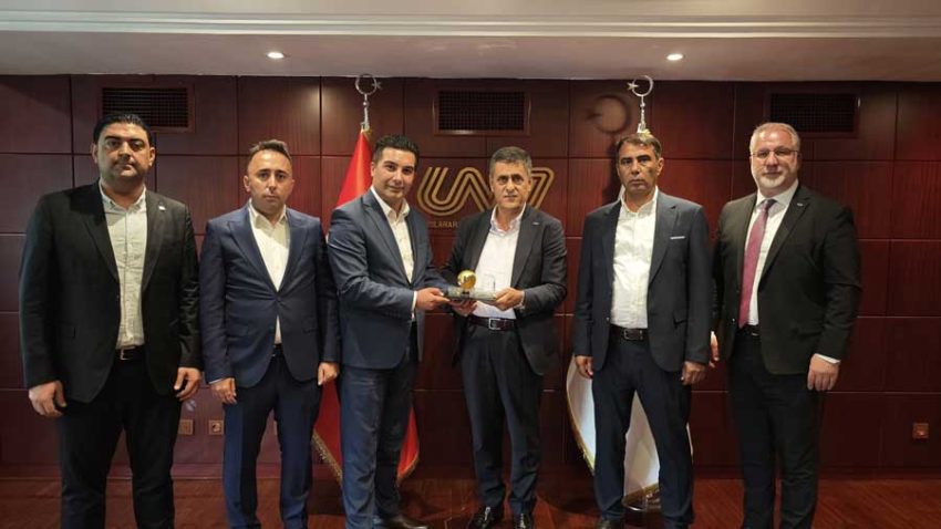 Gümrük Muayene Memurları Derneği’nden UND’ye ziyaret