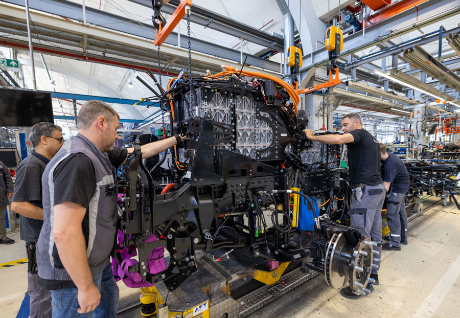 MAN electric trucks