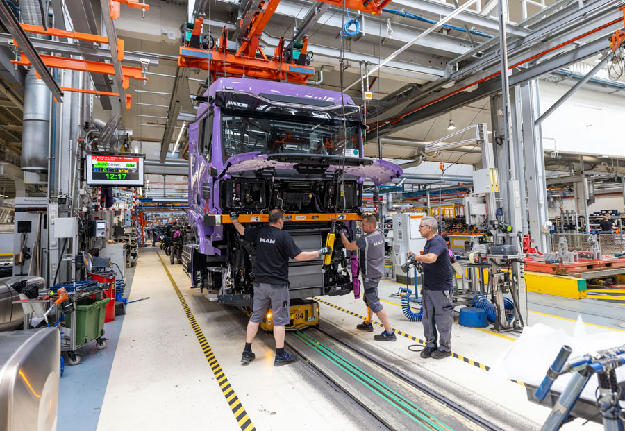 MAN electric trucks
