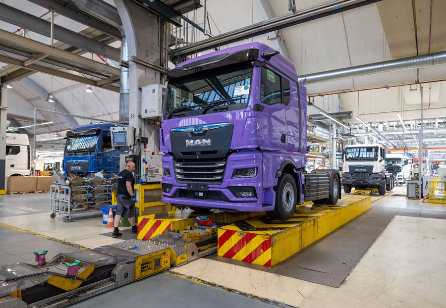MAN electric trucks