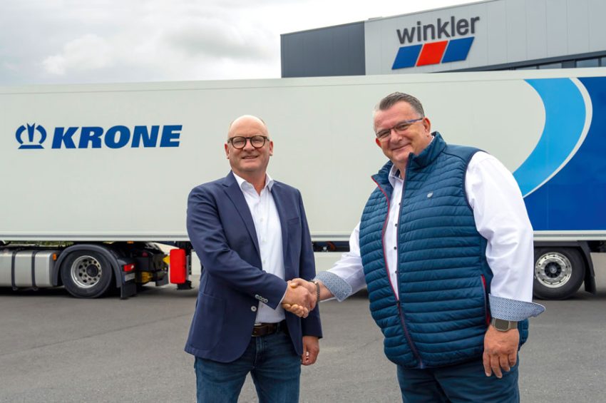 Krone and winkler are collaborating in spare parts distribution