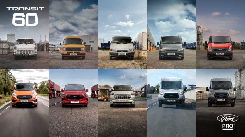 Ford Transit’in 60 yıllık serüveni: Efsanenin hikayesi rakamlarla taçlandı