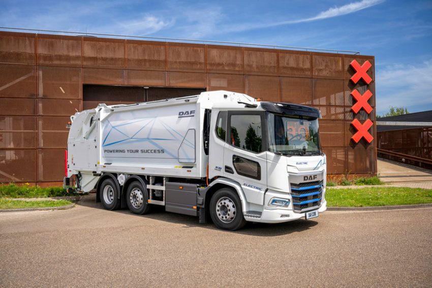 Amsterdam Kenti, 40 adet tamamen elektrikli DAF sipariş etti