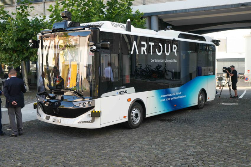 Karsan Autonomous e-ATAK will begin carrying passengers in Arbon, Switzerland, this Autumn