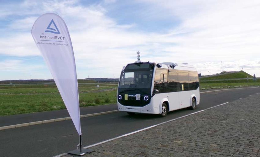Otokar Otonom e-Centro, TÜV Rheinland testlerini başarıyla geçen ilk otonom Türk aracı oldu