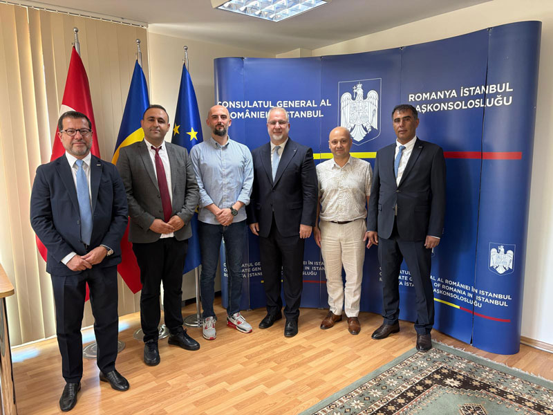 UND, Romanya İstanbul Başkonsolosluğu yetkilileri ile görüştü